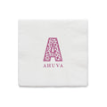 Bold Initial Napkin