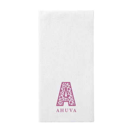 Bold Initial Napkin