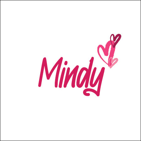 Bas Mitzvah Heart Scribbles Label – Label It Labels.