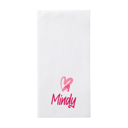 Heart Scribbles Napkin