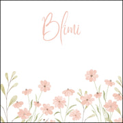 Pink Floral Placemat