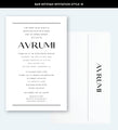 BM Invitation Style 15
