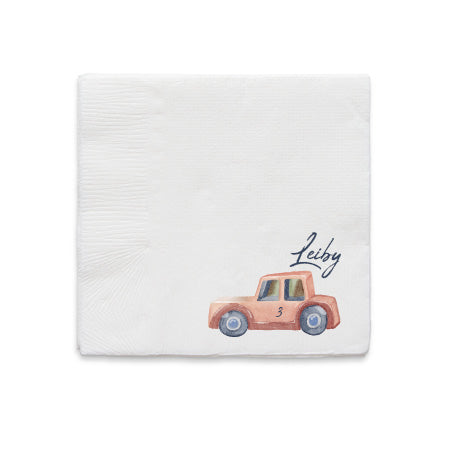 Upsherin Car Napkin