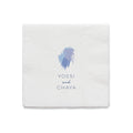 Abstract Blue Napkin
