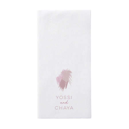 Abstract Pink Napkin