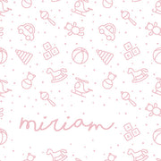 Baby Girl Icons Label