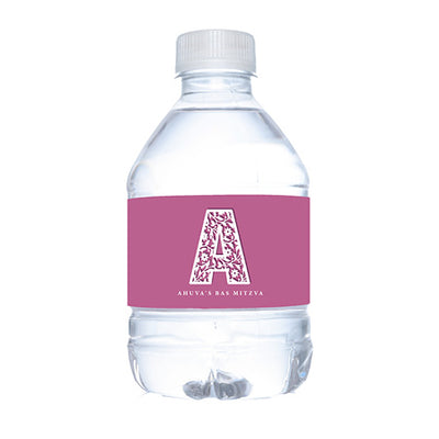 Bold Initial water bottle