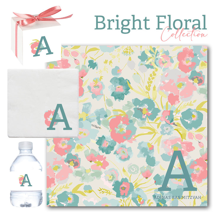 Bright Floral water bottle