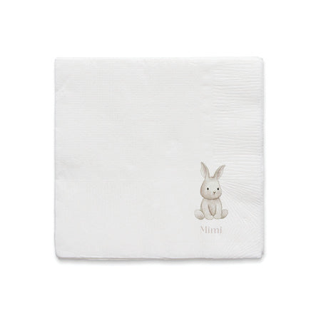 Bunny Girl Cocktail Napkin