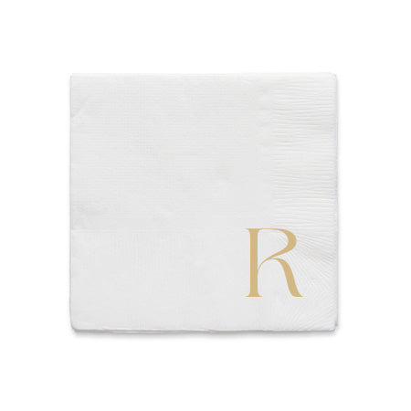 Geometric Monogram Napkin