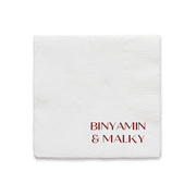 Granite Burgundy Napkin