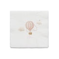 Hot air Balloon Girl Cocktail Napkin