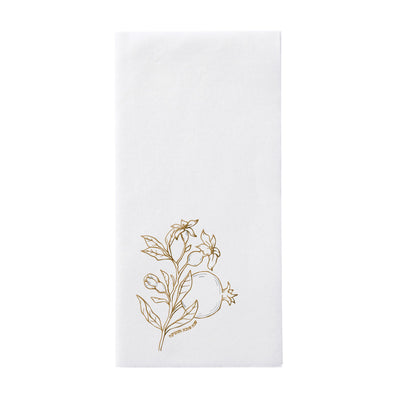 Rosh Hashana Napkins Gold