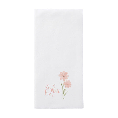 Pink Floral Napkin