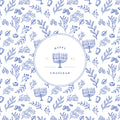 Toile Chanukah Placemat (set of 4)