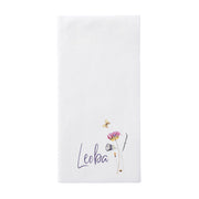 Purple Floral Napkin