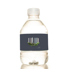 Foliage Chanukah Water Bottle