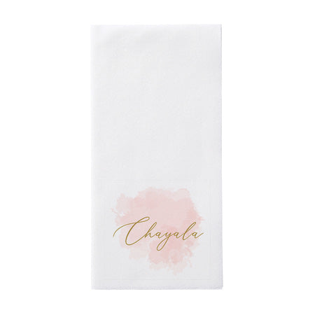 Watercolor Splash Napkin