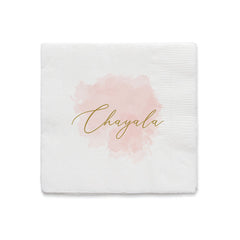 Watercolor Splash Napkin