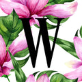 Floral Initial
